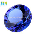 Crystal Diamond Charm Cobalt Crystal Diamond Jewelry Favores de la boda